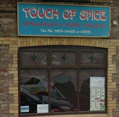 Touch Of Spice Winscombe